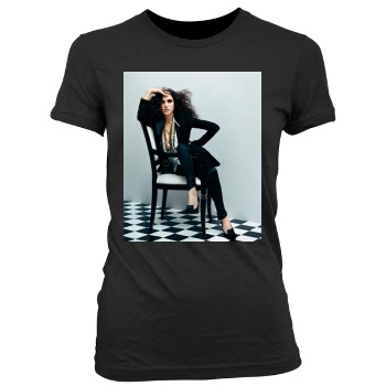 Jennifer Connelly Women's Junior Cut Crewneck T-Shirt