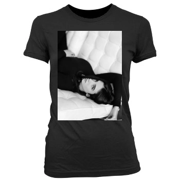 Jennifer Connelly Women's Junior Cut Crewneck T-Shirt