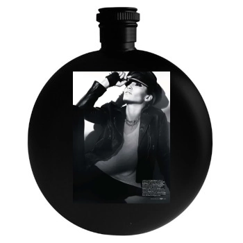 Jennifer Lopez Round Flask