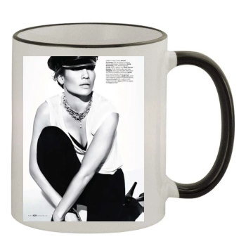 Jennifer Lopez 11oz Colored Rim & Handle Mug