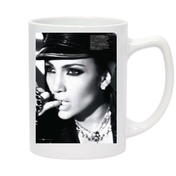 Jennifer Lopez 14oz White Statesman Mug