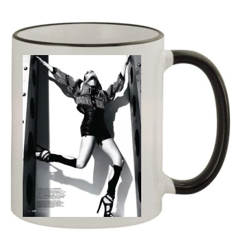 Jennifer Lopez 11oz Colored Rim & Handle Mug