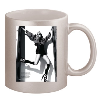 Jennifer Lopez 11oz Metallic Silver Mug