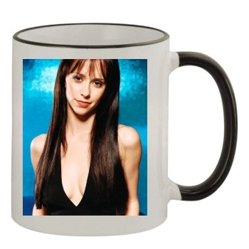 Jennifer Love Hewitt 11oz Colored Rim & Handle Mug