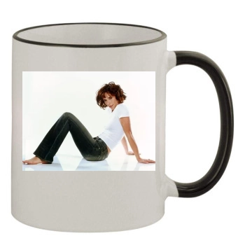 Jennifer Love Hewitt 11oz Colored Rim & Handle Mug