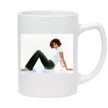 Jennifer Love Hewitt 14oz White Statesman Mug