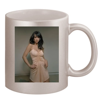 Jennifer Love Hewitt 11oz Metallic Silver Mug