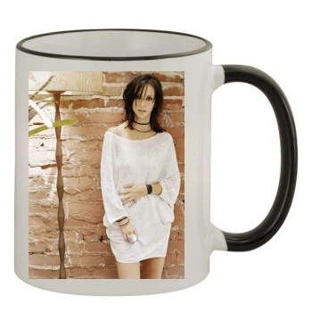 Jennifer Love Hewitt 11oz Colored Rim & Handle Mug