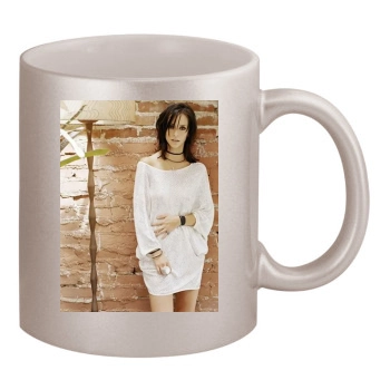 Jennifer Love Hewitt 11oz Metallic Silver Mug