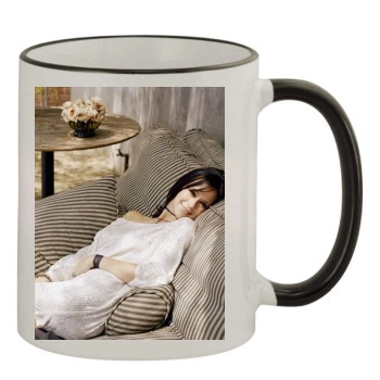 Jennifer Love Hewitt 11oz Colored Rim & Handle Mug