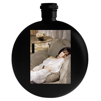 Jennifer Love Hewitt Round Flask