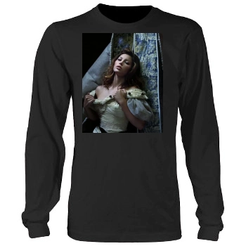 Jessica Biel Men's Heavy Long Sleeve TShirt