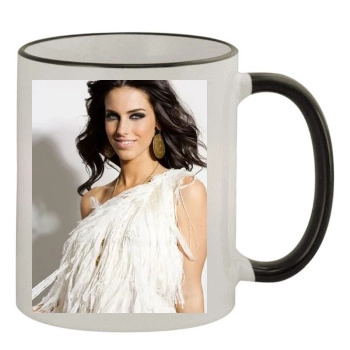 Jessica Lowndes 11oz Colored Rim & Handle Mug