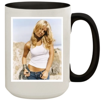 Jessica Simpson 15oz Colored Inner & Handle Mug