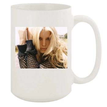 Jessica Simpson 15oz White Mug