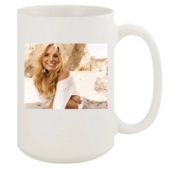 Jessica Simpson 15oz White Mug