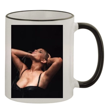 Jessica Simpson 11oz Colored Rim & Handle Mug