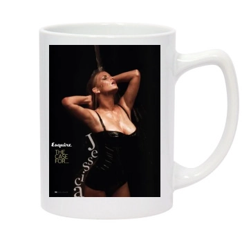 Jessica Simpson 14oz White Statesman Mug