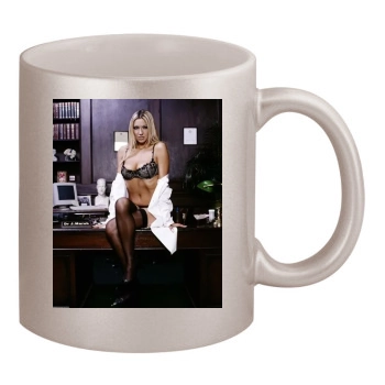 Jodie Marsh 11oz Metallic Silver Mug