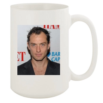 Jude Law 15oz White Mug