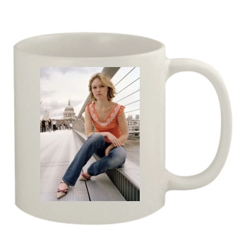 Julia Stiles 11oz White Mug