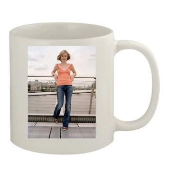 Julia Stiles 11oz White Mug