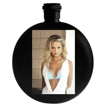 Katherine Heigl Round Flask