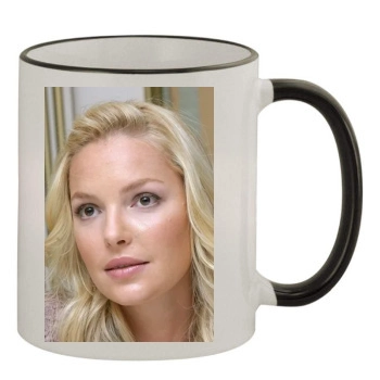 Katherine Heigl 11oz Colored Rim & Handle Mug