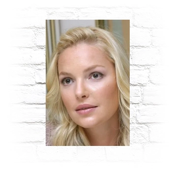 Katherine Heigl Metal Wall Art