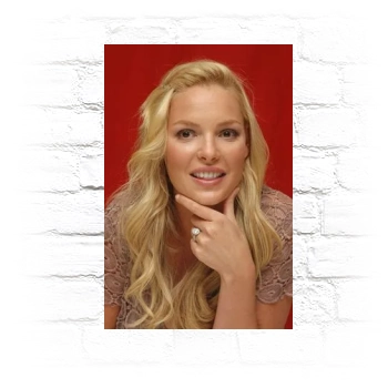 Katherine Heigl Metal Wall Art