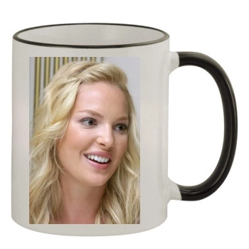 Katherine Heigl 11oz Colored Rim & Handle Mug