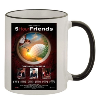 5 Hour Friends (2013) 11oz Colored Rim & Handle Mug