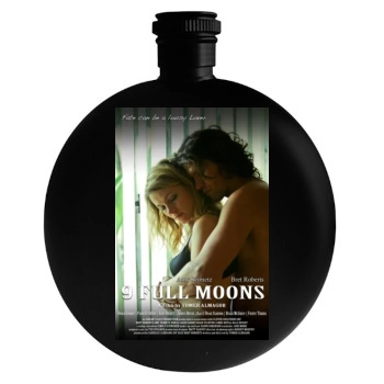 9 Full Moons (2013) Round Flask