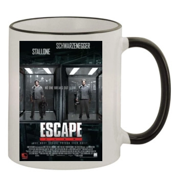 Escape Plan (2013) 11oz Colored Rim & Handle Mug