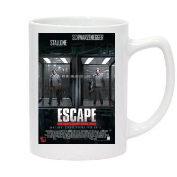 Escape Plan (2013) 14oz White Statesman Mug