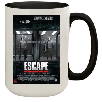 Escape Plan (2013) 15oz Colored Inner & Handle Mug