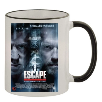 Escape Plan (2013) 11oz Colored Rim & Handle Mug