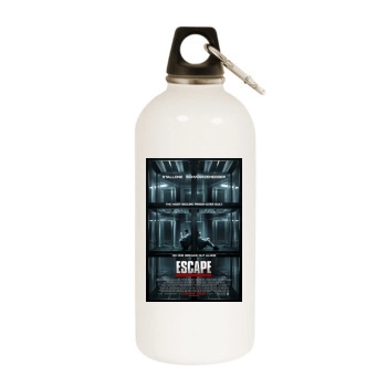 Escape Plan (2013) White Water Bottle With Carabiner