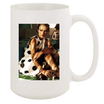 Keira Knightley 15oz White Mug