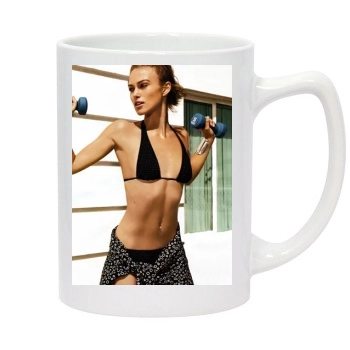 Keira Knightley 14oz White Statesman Mug