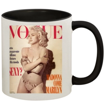 Madonna 11oz Colored Inner & Handle Mug