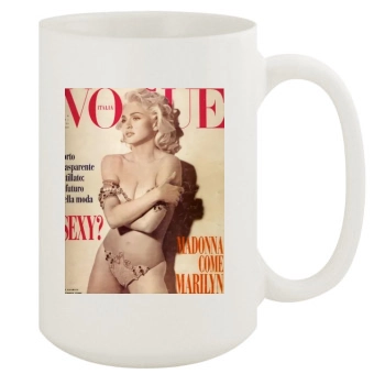 Madonna 15oz White Mug