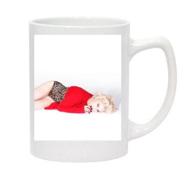 Madonna 14oz White Statesman Mug