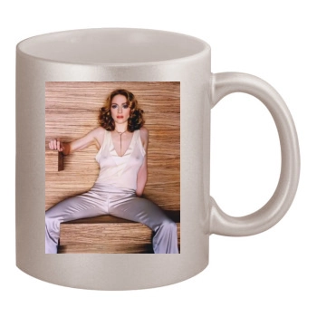 Madonna 11oz Metallic Silver Mug