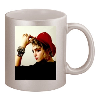 Madonna 11oz Metallic Silver Mug