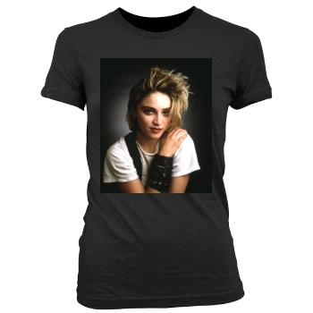 Madonna Women's Junior Cut Crewneck T-Shirt