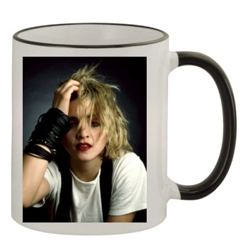 Madonna 11oz Colored Rim & Handle Mug