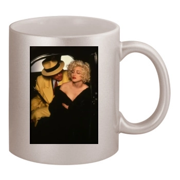 Madonna 11oz Metallic Silver Mug