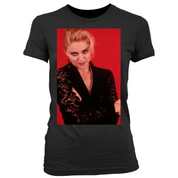 Madonna Women's Junior Cut Crewneck T-Shirt