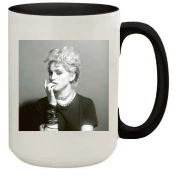 Madonna 15oz Colored Inner & Handle Mug